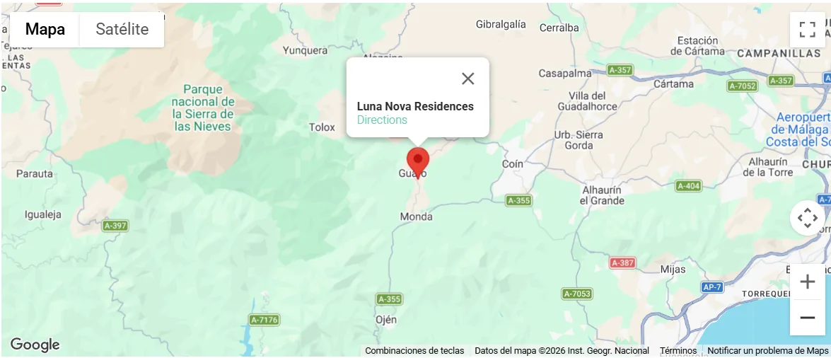 Mapa de ubicación de LNR